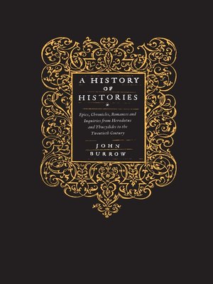 cover image of A History of Histories